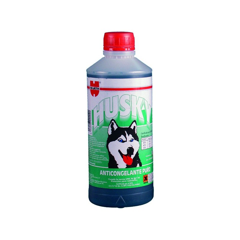 Anticongelante HUSKY puro 1 litro