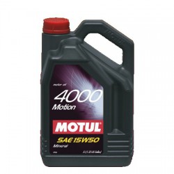Aceite MOTUL 4000 Motion 15W50 5 litros