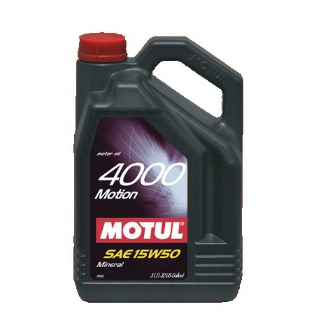 Aceite MOTUL 4000 Motion 15W50 5 litros