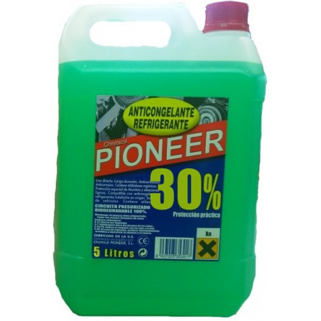 Anticongelante PIONEER Verde 30% 5 litros