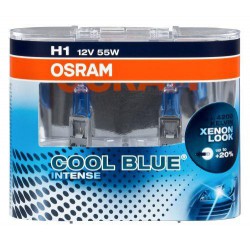 Bombillas hálogenas H1 OSRAM Cool Blue Intense