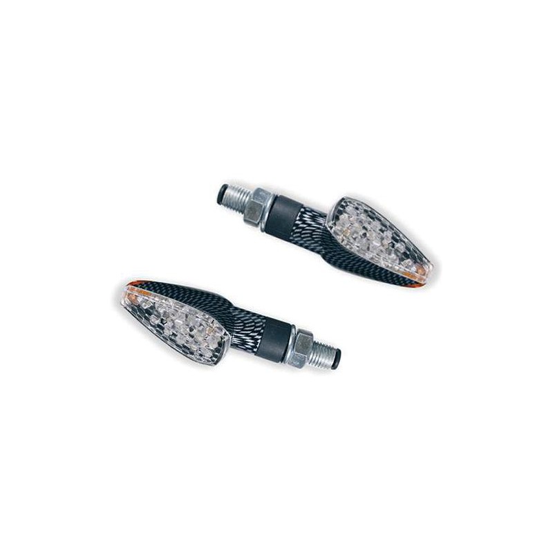 Intermitentes led carbono homologados