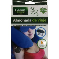 Almohada de viaje inchable