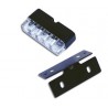 Luz Matricula universal 3 leds