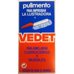 Pulimento VEDET, líquido para el cepillo