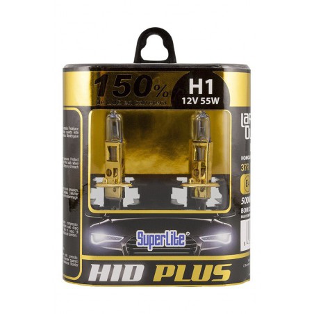 Bombillas hálogenas H1 SUPERLITE HID PLUS