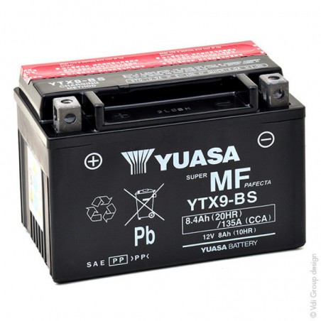 Batería YTX9-BS YUASA