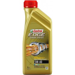 Aceite CASTROL Edge Turbo Diesel 5W40 1 litro