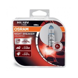 Bombillas halógenas H1 OSRAM Night Breaker 110%