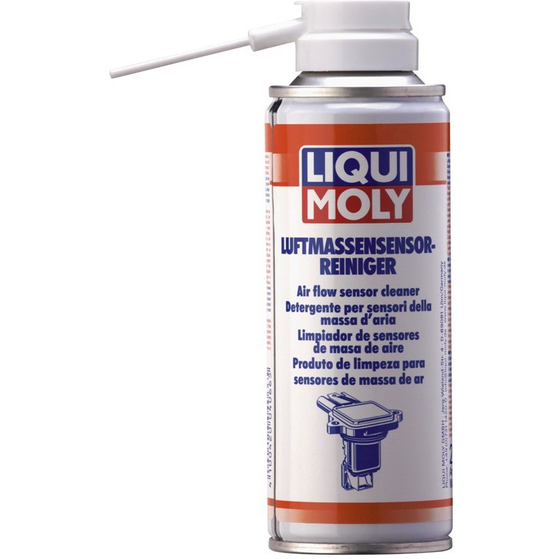 Limpiador de sensores de masa de aire LIQUI MOLY 200ml. Limpiador de sensores de masa de aire LIQUI MOLY 200ml.