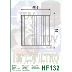 Filtro aceite HIFLOFILTRO HF132