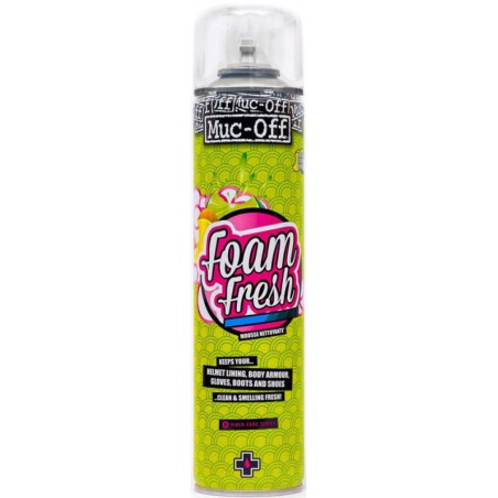 Limpiador de interiores antibacteriano MUC-OFF Foam Fresh 400ml.