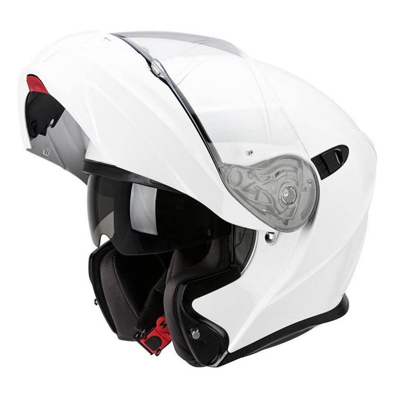 Casco modular SCORPION EXO-920 Blanco