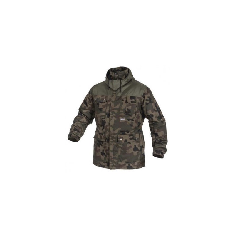 Chaqueta de invierno de camuflaje LESNIK