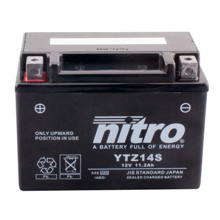 Batería YTZ14S 12V 11,2Ah NITRO