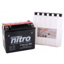 Batería YTX12-BS 12V 10Ah NITRO