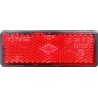 Reflectante rectangulasr rojo homologado