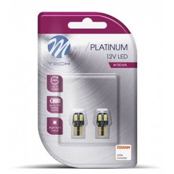 Bombillas cuña T10 4 leds...