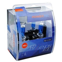 Bombillas H7 POWERTEC Xenon Blue