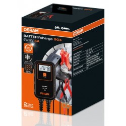 Cargador batería automático OSRAM 904 6/12V 4A