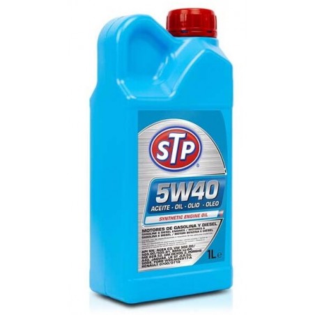 Aceite sintético STP 5W40 1 litro