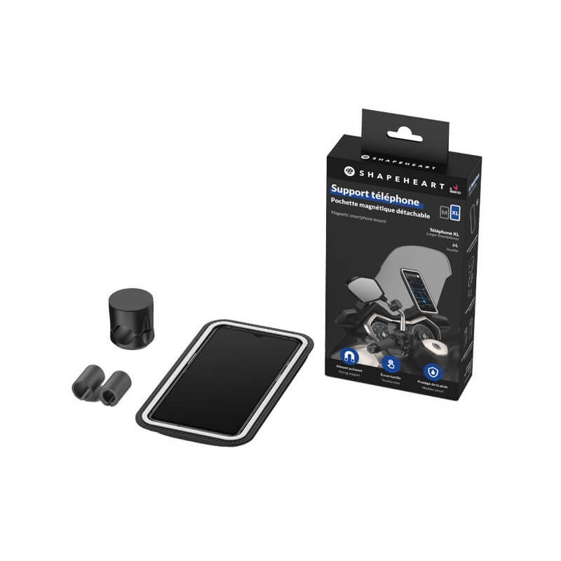 Soporte Shapeheart magnético para smartphone para espejo retrovisor