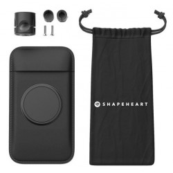 Soporte Shapeheart magnético para smartphone para espejo retrovisor
