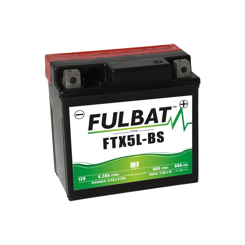 Batería FTX5L-BS 12V 4Ah FULBAT