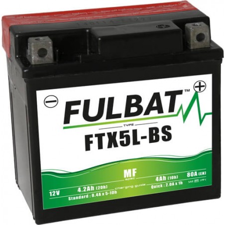 Batería FTX5L-BS 12V 4Ah FULBAT