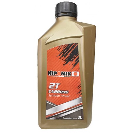 Aceite NIPOMIX 2T Carbono Sintético 1 litro