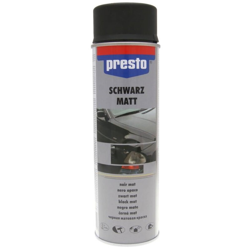 Spray pintura PRESTO Negro Mate