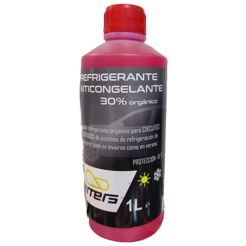 Anticongelante Líquido Refrigerante Rosa 5L 30% para Coche - Mejora el  Rendimiento del Motor