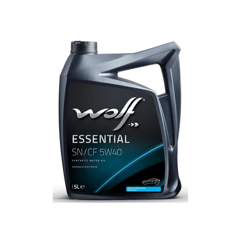 Aceite WOLF Essential SN/CF 5W40 5 litros