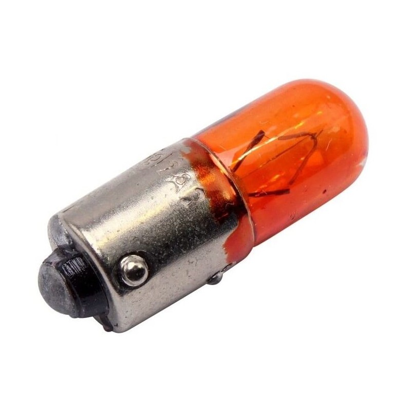 Bombilla naranja 12V 23W BA9s